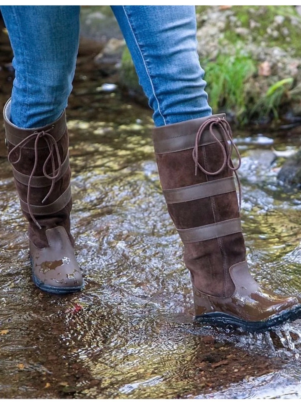 OEQ Country Boots Size 10 Waterproof!! Equestrian